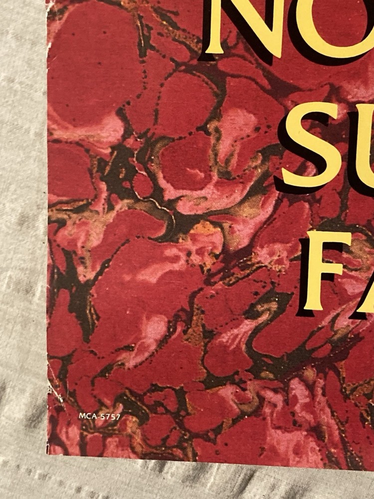 Adrenalin 1986 Promo Poster MCA Records