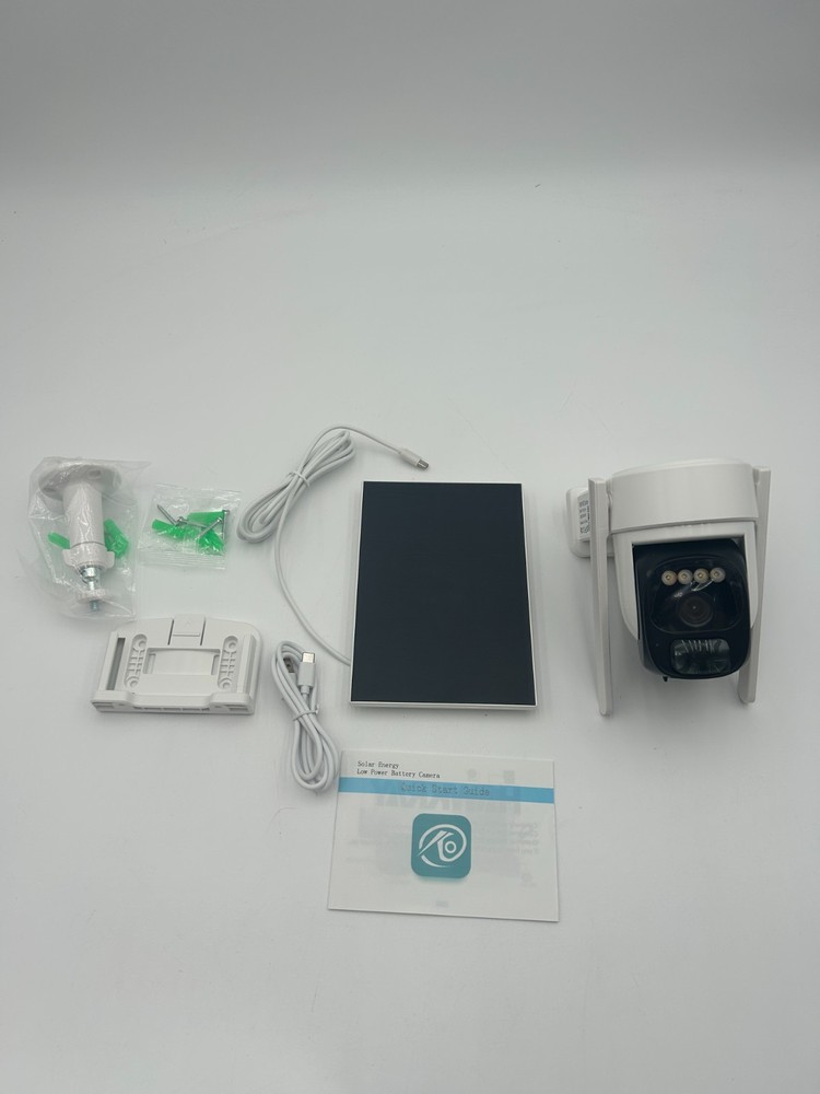 Solar Battery Security Camera with AI-Powered Event Detection