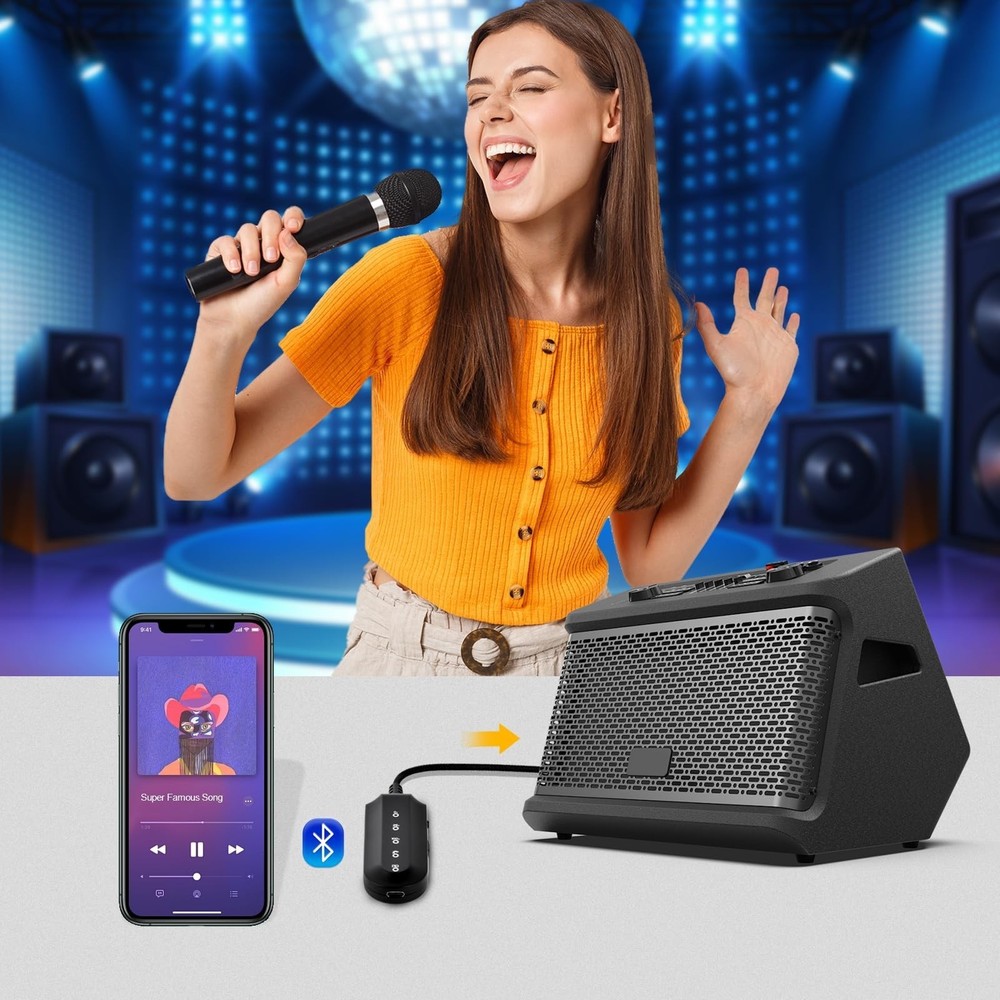 2 PACK Vocal Remover for Karaoke Machines – Portable, Bluetooth-Enabled