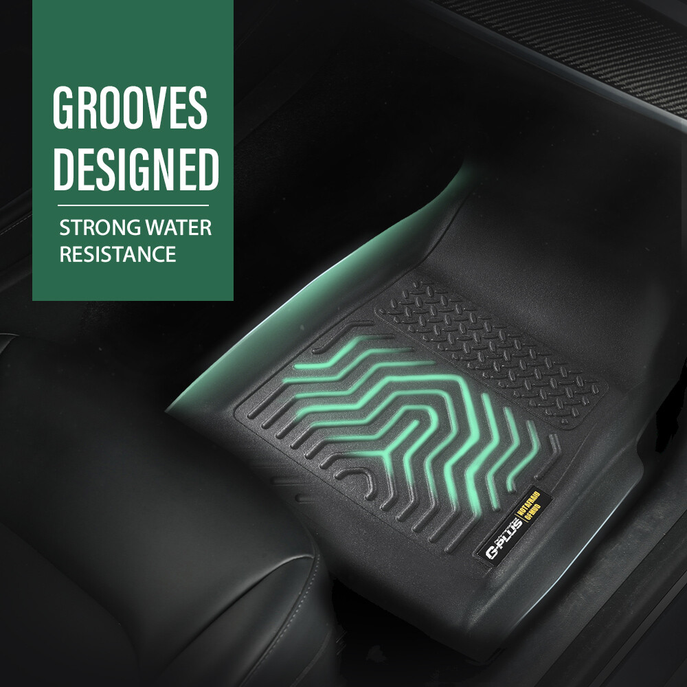 Fit For 15-22 Chevy Colorado GMC Canyon All Weather Floor Mats TPE Liners