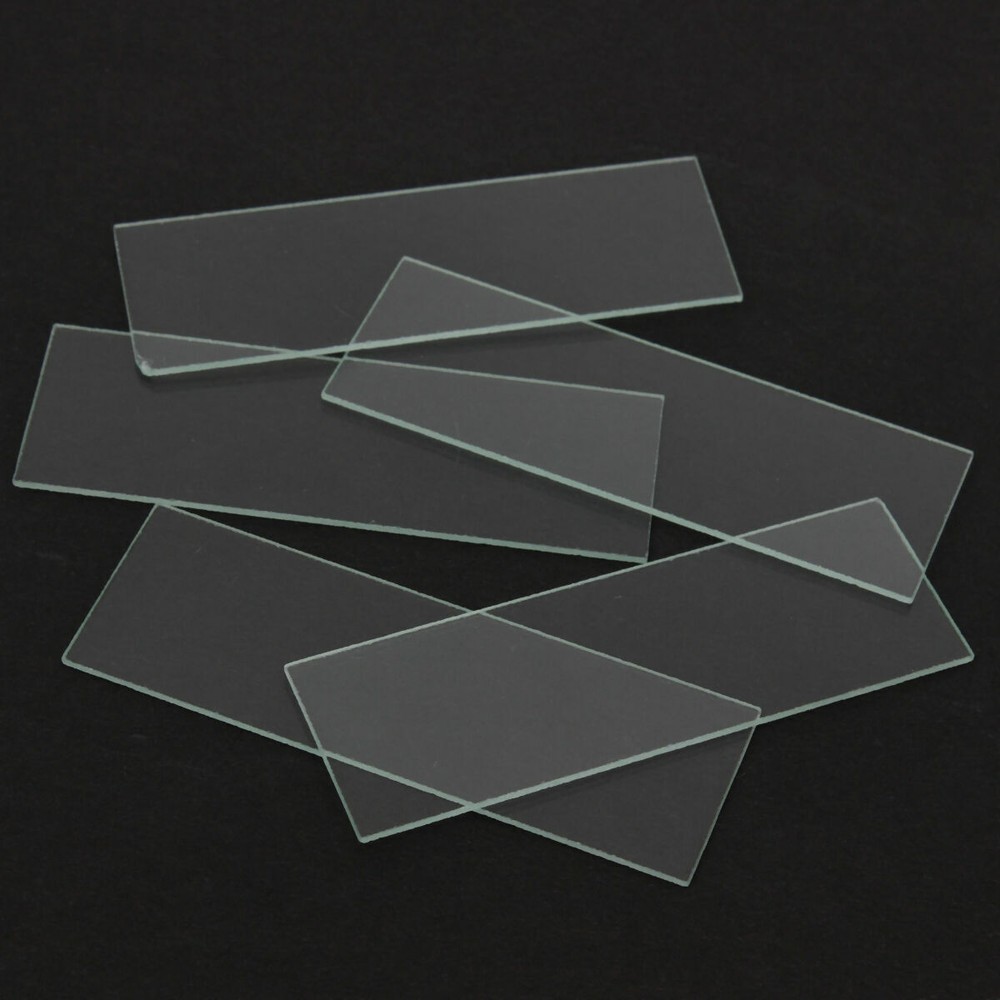 5pcs 1mm Concave Cavity Glass Coverslips Microscope Slide Set Thickness Lab Tool