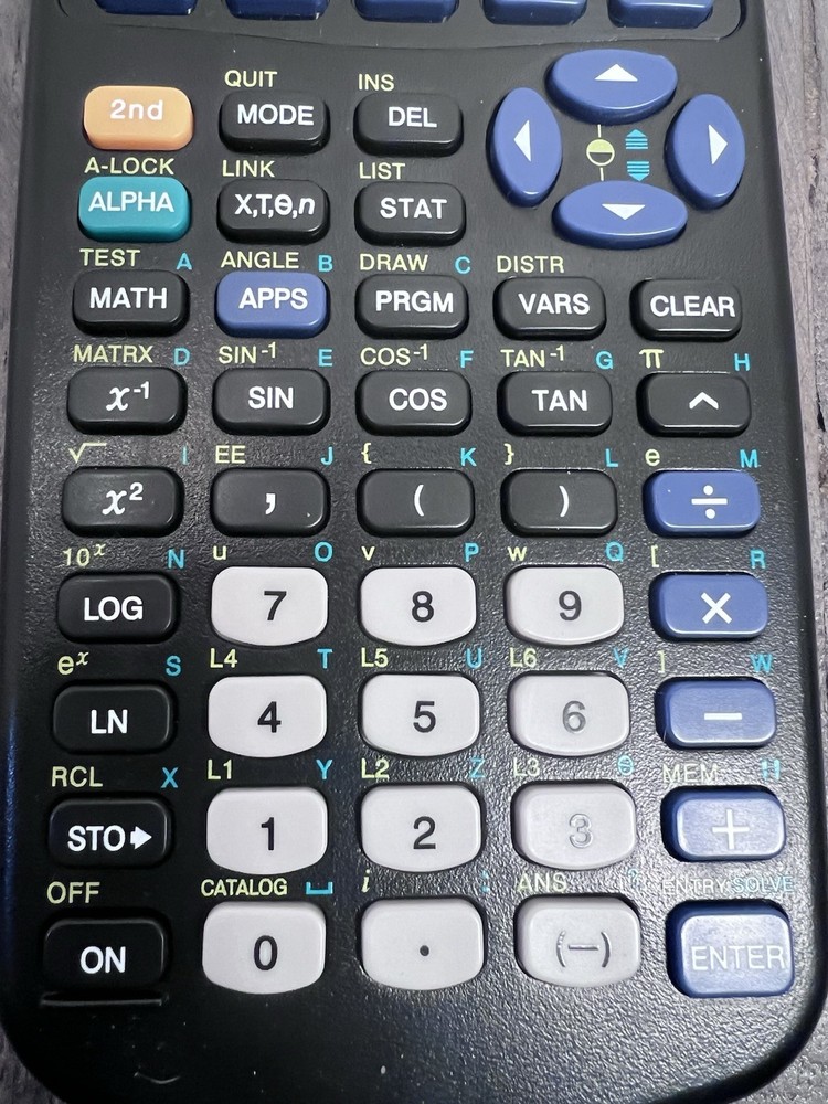 Texas Instruments TI-83 Plus Graphing Calculator W/Cover - Tested- READ