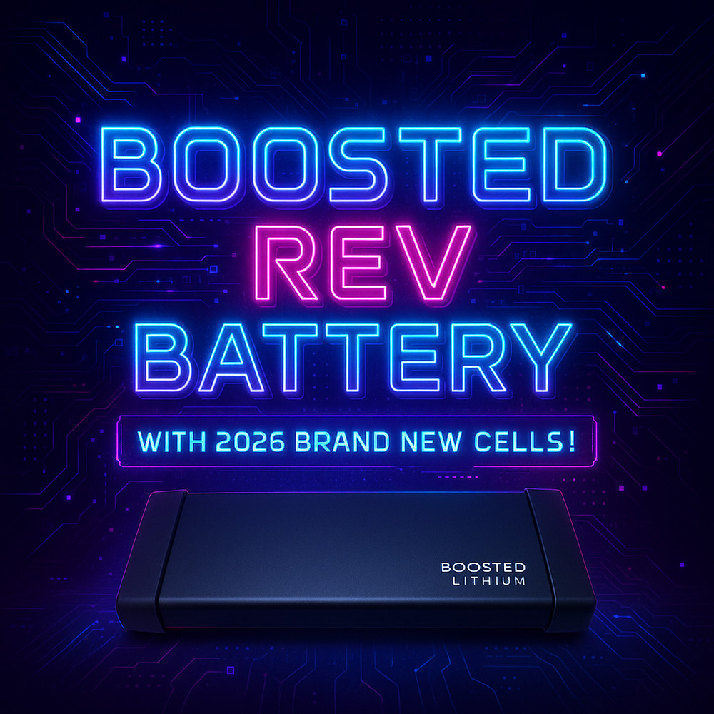 Boosted Rev Battery Pack Rebuild Service for Standard Range Battery