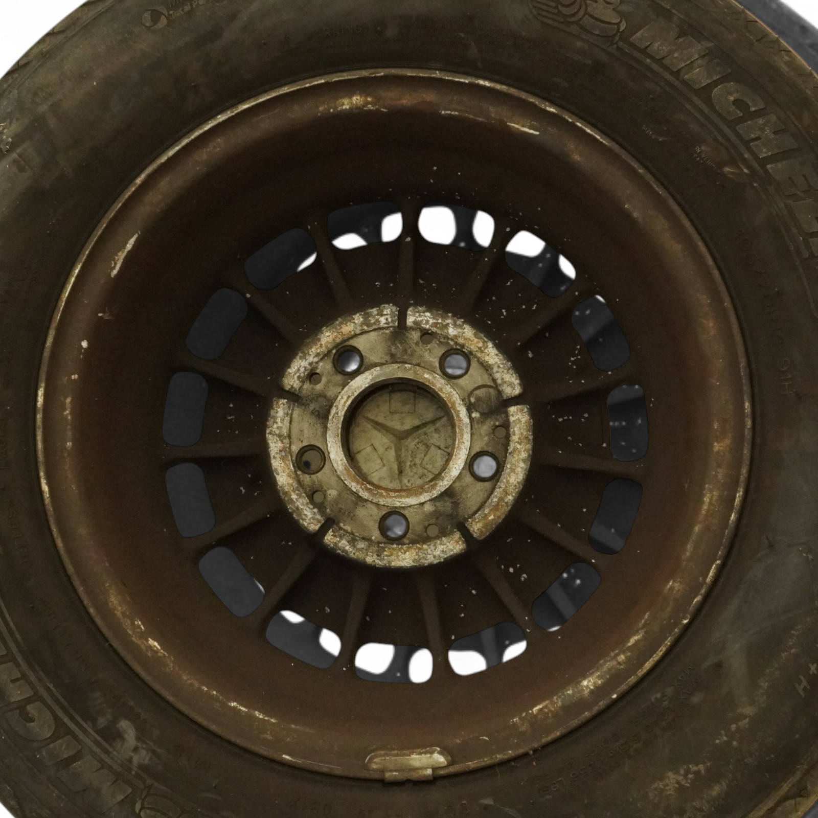 77-85 Mercedes 300D 300Cd 300Td W123 Wheel Rim 14X6j 5-112Mm 1264001902 Oem