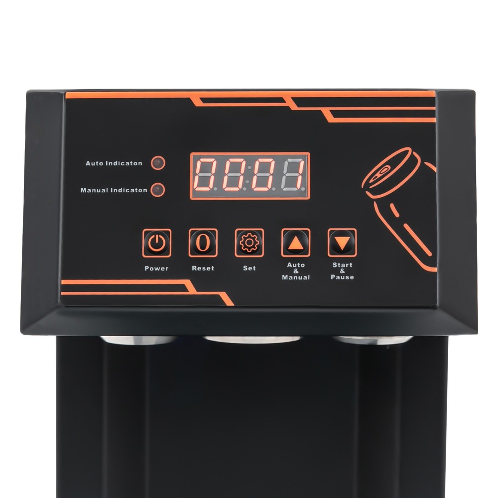 USED Electric Manual Automatic Can Sealer Machine with Ergonomic Handle