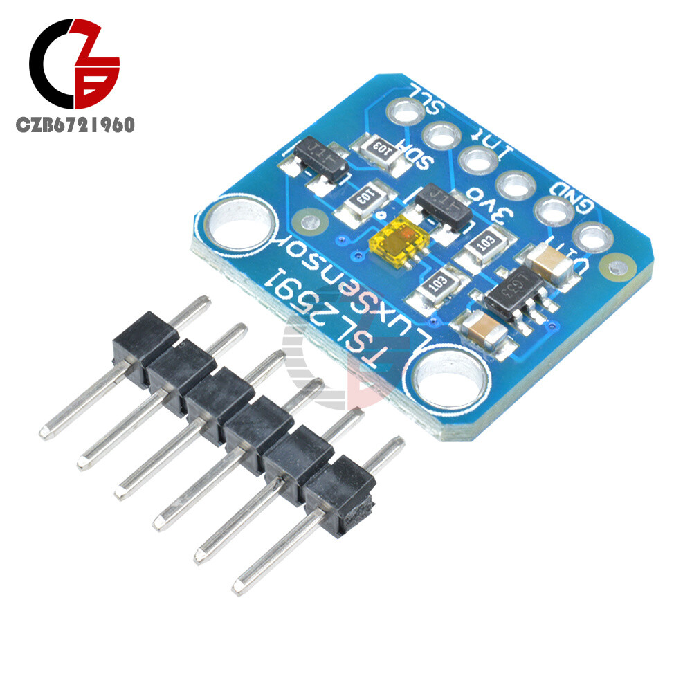 1/5/10X TSL2591 High Dynamic Measuring Range Digital I2C IIC Light Sensor Module