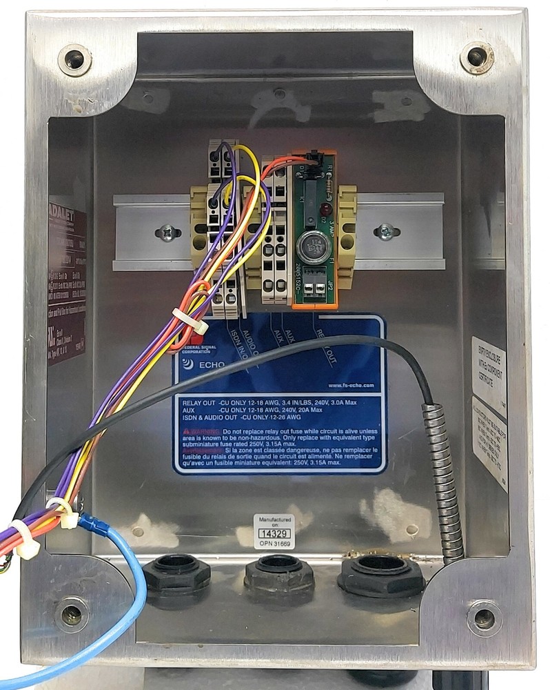 Federal Signal E2-HND-4X EXT:4971 Intercom Station