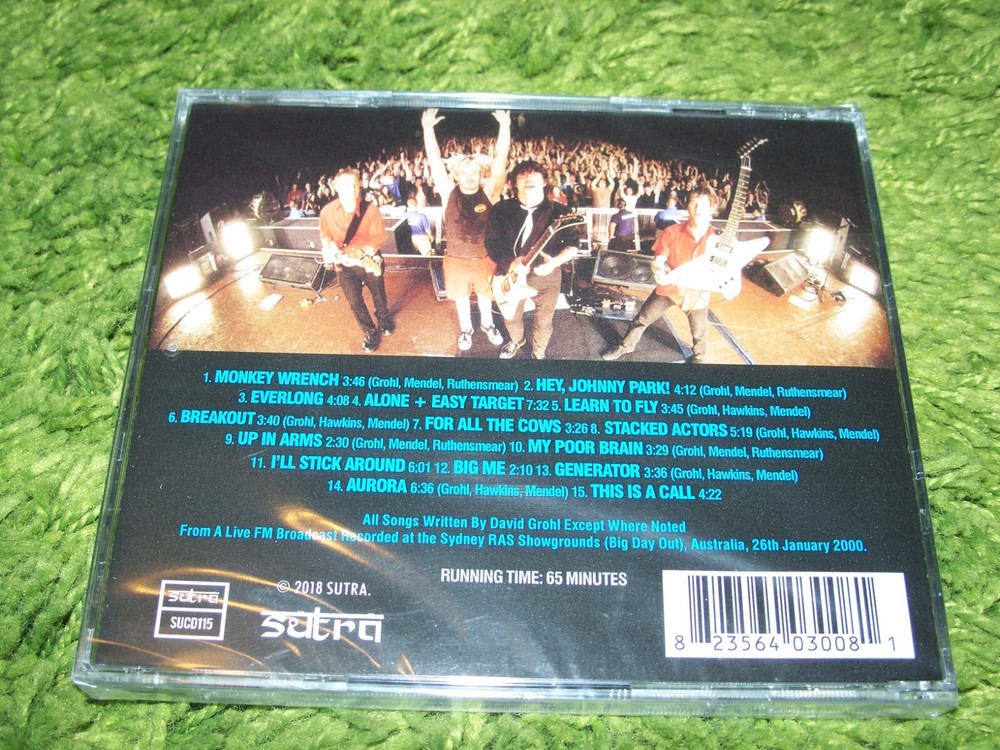 FOO FIGHTERS - The Big Day Out CD IMPORT NEW SEALED