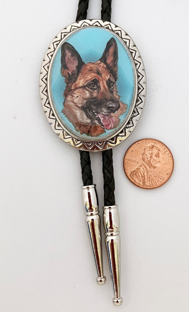 German Shepherd Dog Classic Bolo Tie