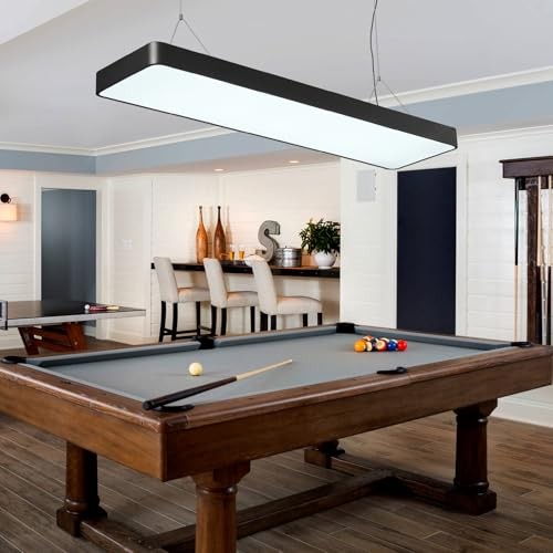 LED Billiard & Pool Table Light Hanging Light Over Pool Table for for 7'-8'
