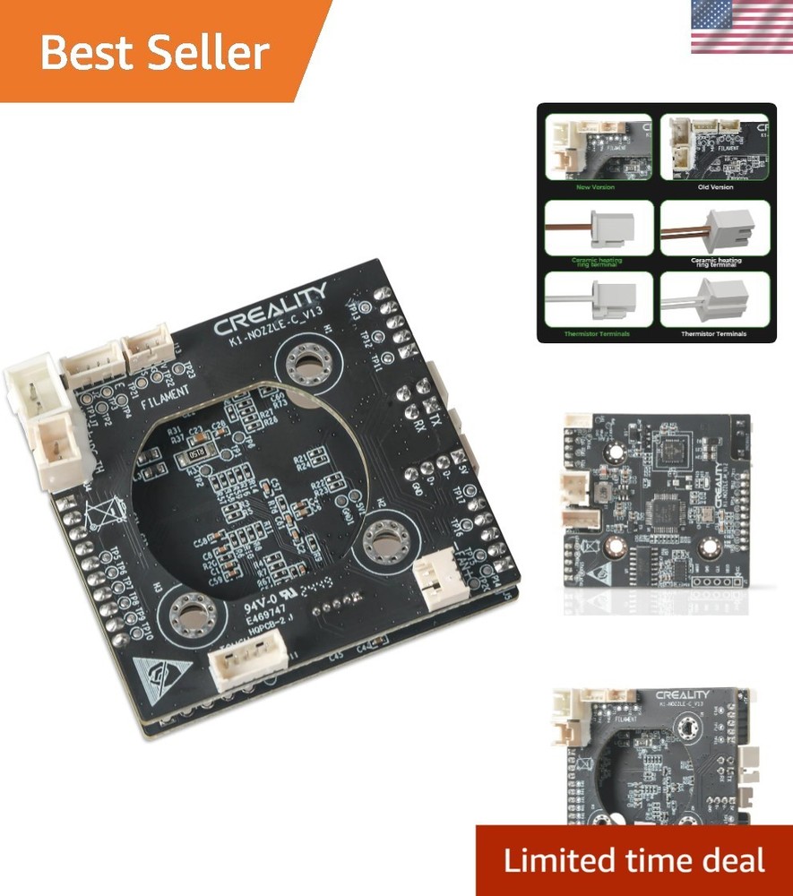 Creality K1C Nozzle Board Upgrade - Efficient Installation for Improved Printing