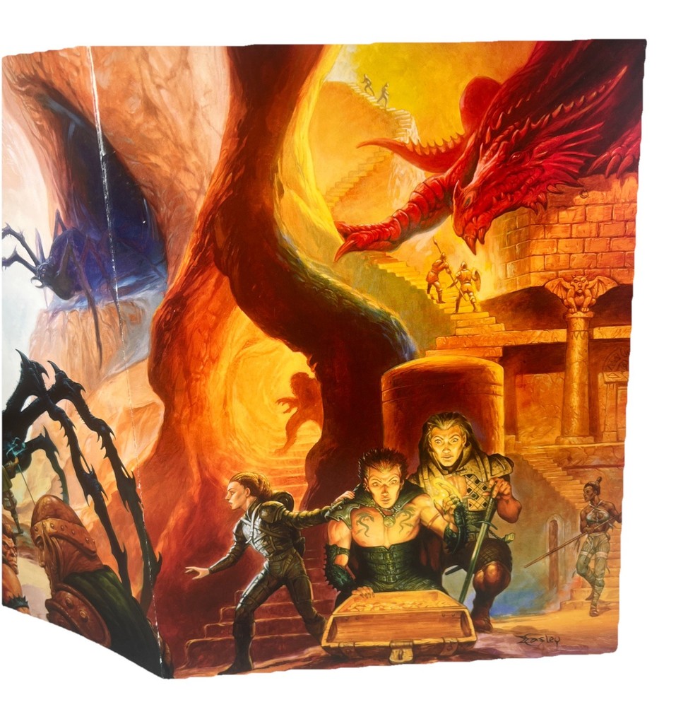 Dungeons & Dragons 3rd edition DUNGEON MASTER SCREEN 4-panel gm screen CM4241