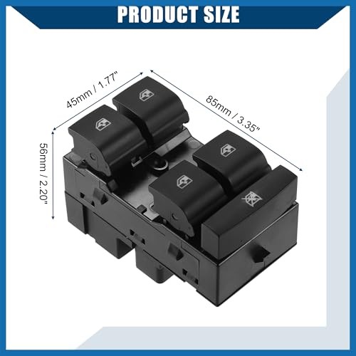 Front Driver Side Power Window Switch No.95188244 with Tool Window Control