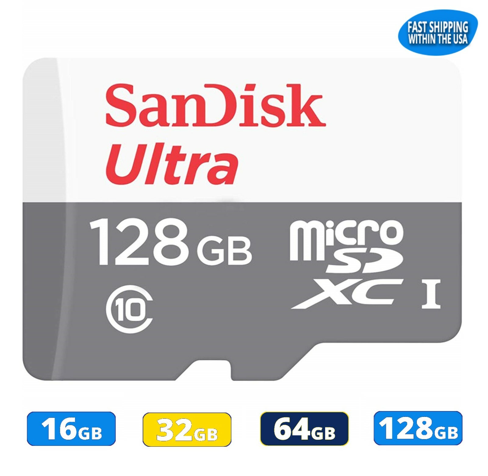 Sandisk Micro SD Card Ultra Memory Card 16GB 32GB 64GB 128GB Smartphones lot