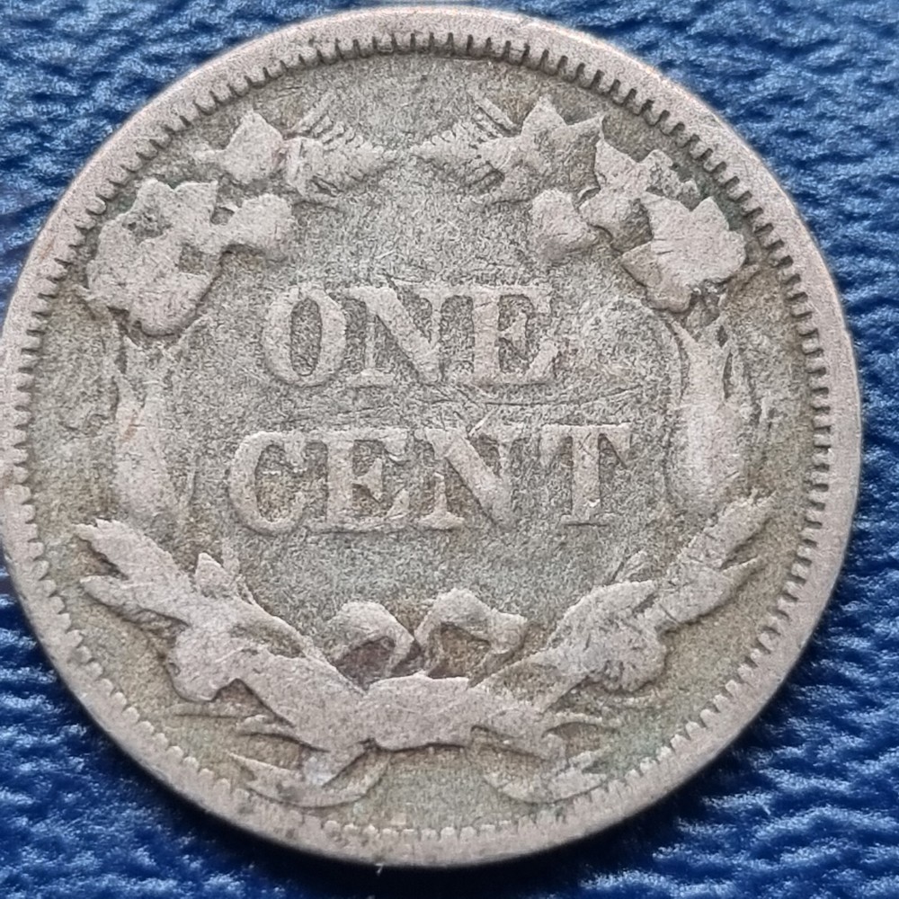 1858 Flying Eagle Cent 1c Circulated #72933