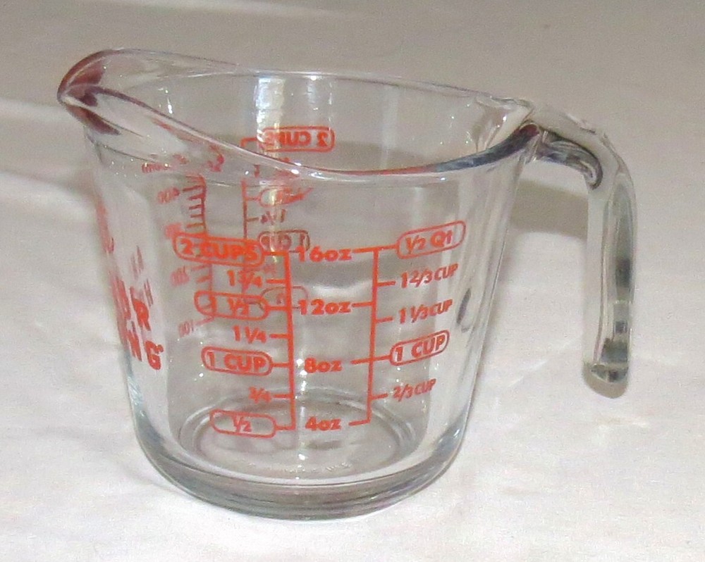 Anchor Hocking 2 Cups Measuring Jug