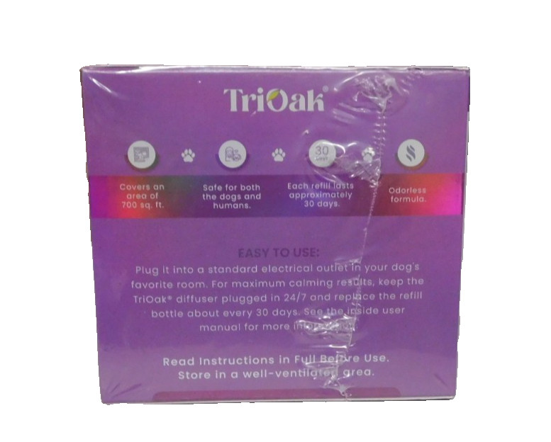 Trioak Calming Pheromone Diffuser Kit for Dogs