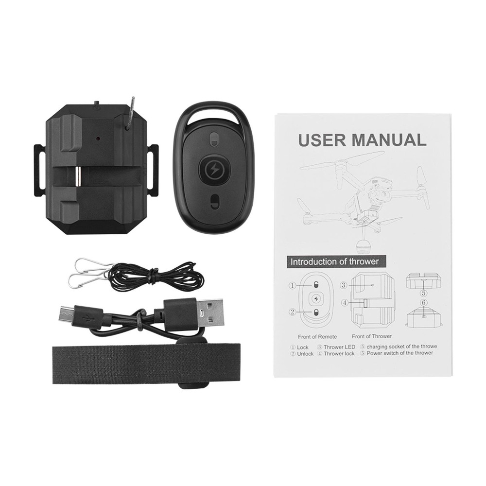 Drone Dropping Payload Delivery Thrower Air Dropper Device for DJI Mini 3 Pro