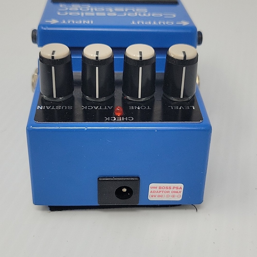 Boss CS-3 Compressor, Compression Sustainer Guitar Effect Pedal
