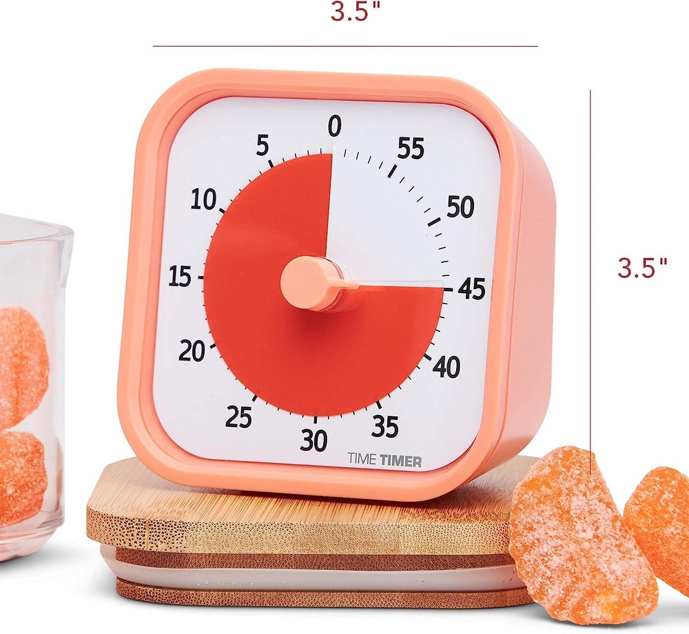 Time Timer Home Mod - 60 Minute Kids Visual Timer Home Edition - For H