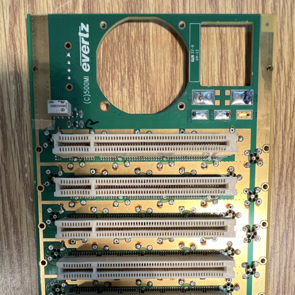Evertz 500MI Backplane Board for Enterprise Network Server