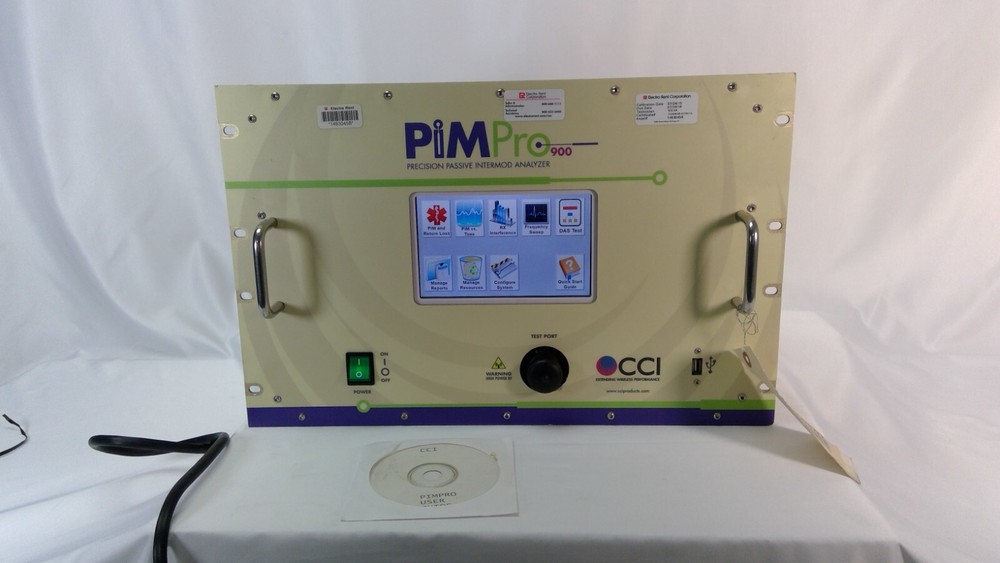 CCI PIMPRO900RM 900MHz PiMPro Rack mount Passive Intermodulation Analyzer