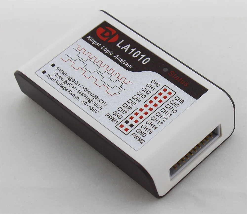 USB Logic Analyzer 100M Max Sample Rate 16Channel 10B Samples MCU ARM Debug Tool