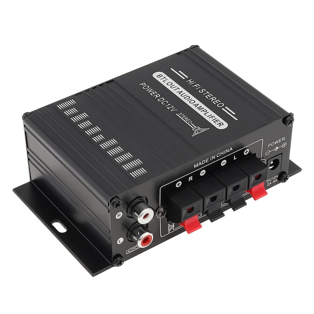 2-Channel Class D Power Amplifier with USB/SD/AUX Inputs - HIFI Audio Experience