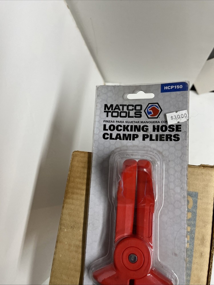 MATCO TOOLS #HCP150 " Locking Hose Clamp Pliers"