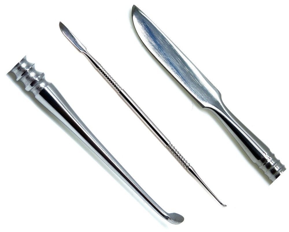 Dental Lecron Spatulas Set – Restorative Mixing Lab Modeling Instruments