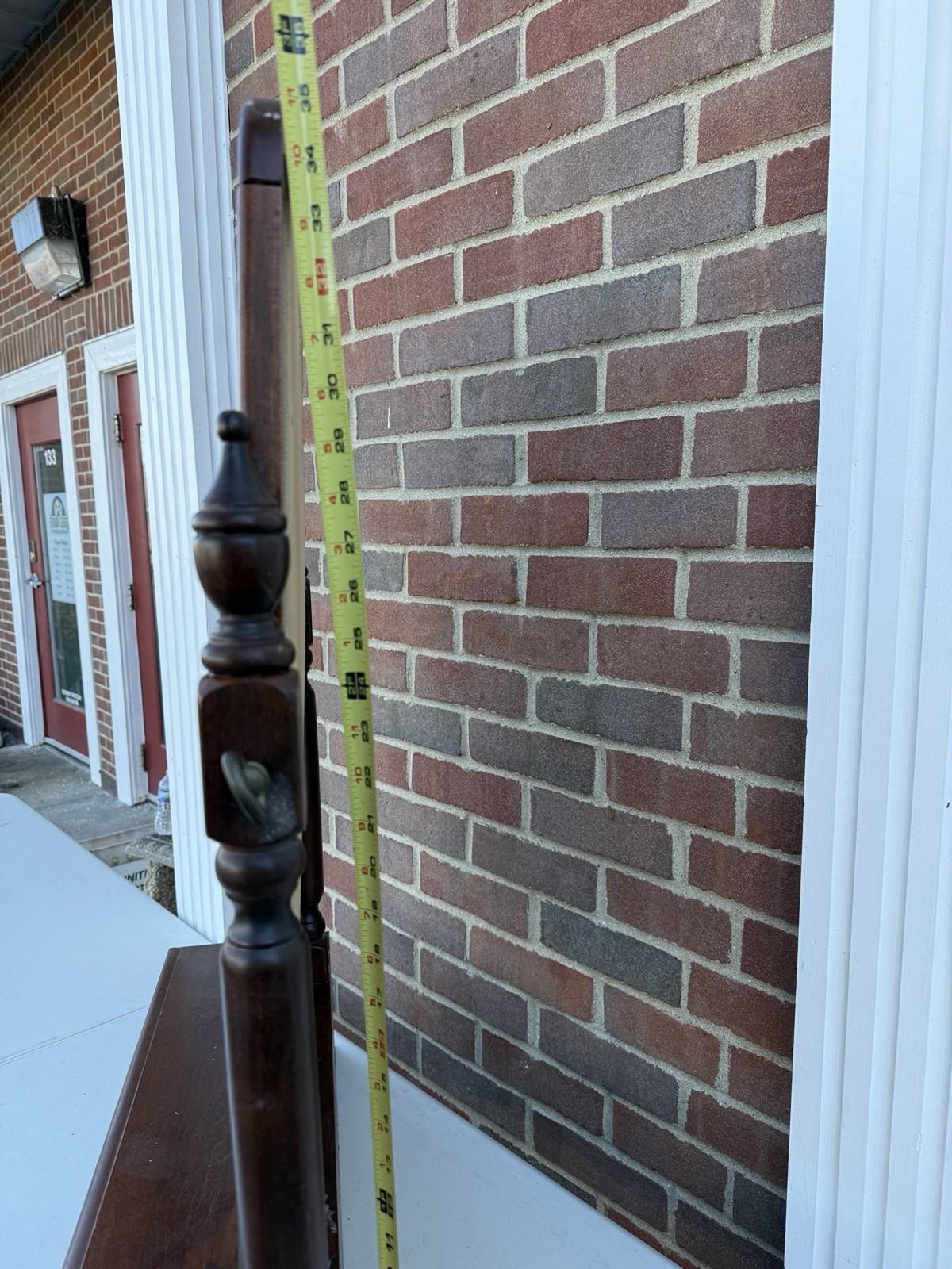 Simmons Wood Tabletop Vanity Mirror Swivel Dresser Top Shave Mirror w/ 3 Drawers