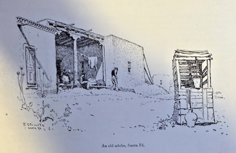 1916 Ciudad Real de la Santa Fe de San Francisco New Mexico Frijoles Canyon