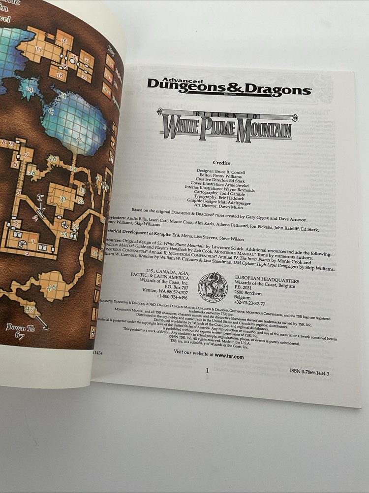 [AD&D] Greyhawk: Return to White Plume Mountain (1999)