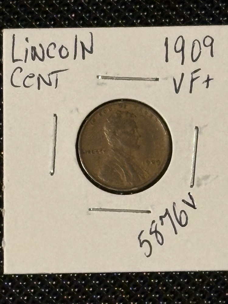 1909 Lincoln Cent  VF+