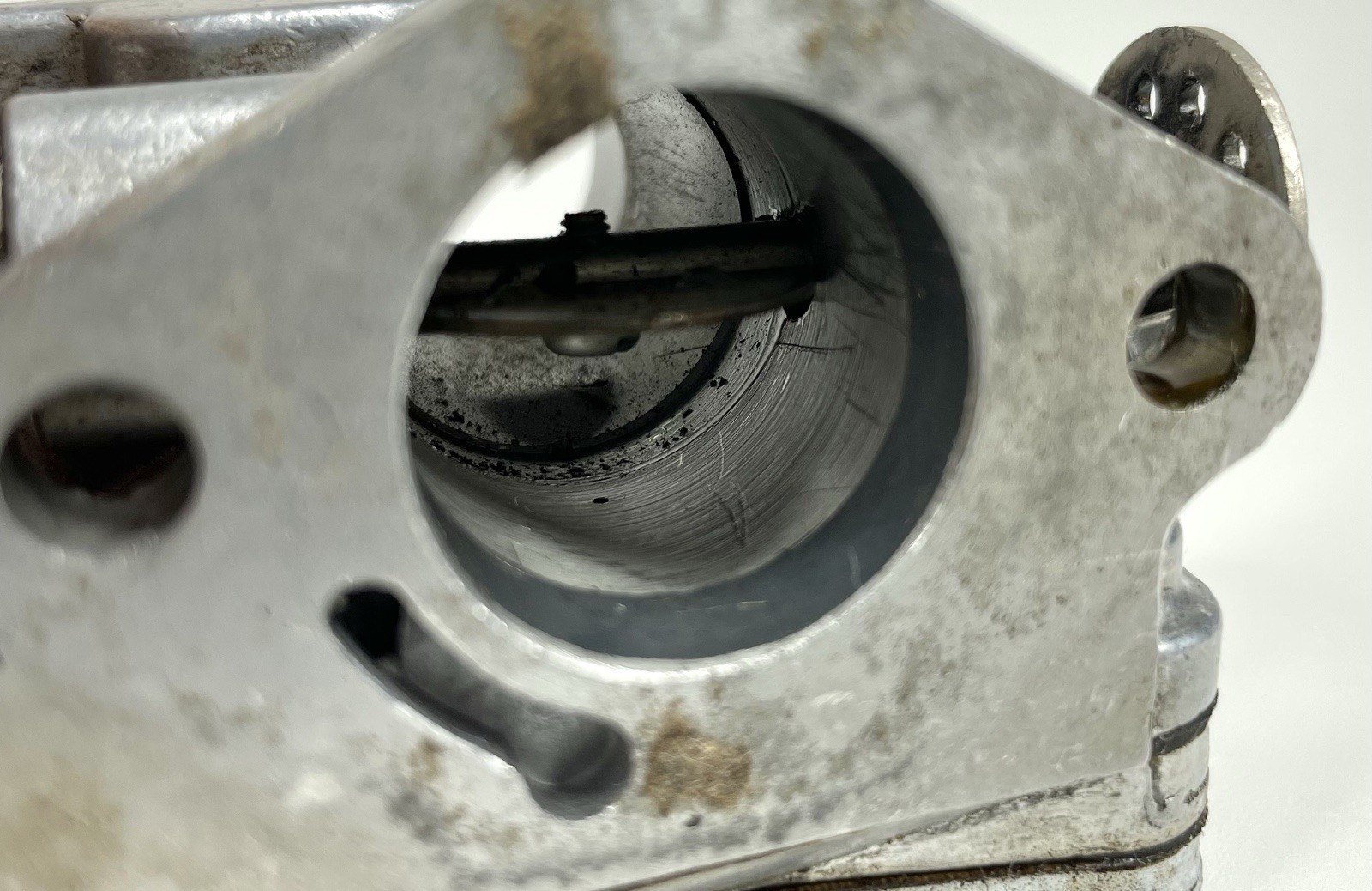 McCulloch Flat Back Chrome Carburetor 48907A Engine Go Kart Vintage Racing MC