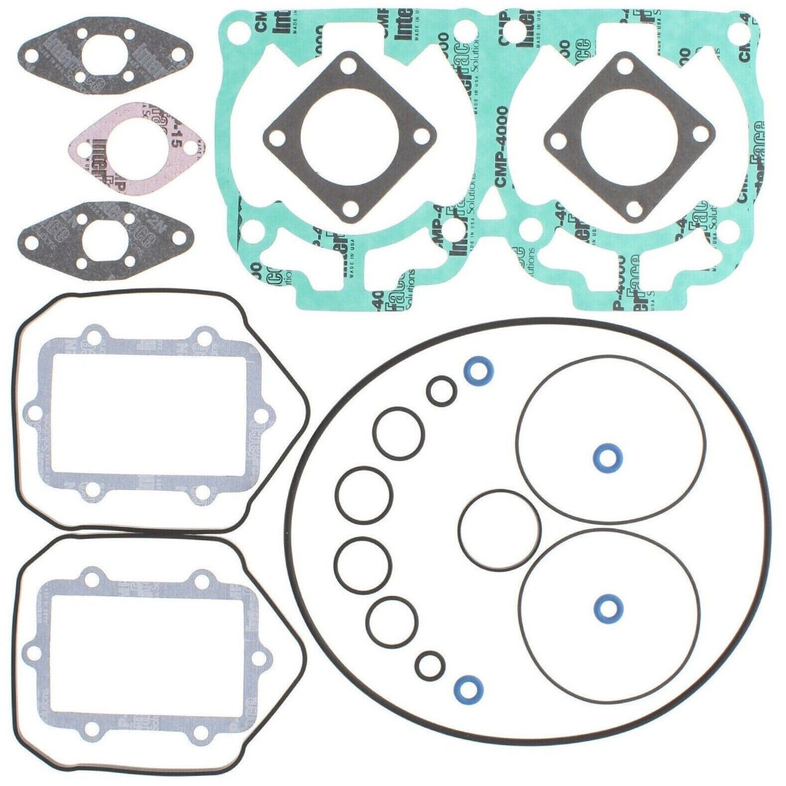 Ski-Doo MXZ 600 HO Top End Rebuild Kit Pistons Gaskets Bearings 72mm 2003-2008