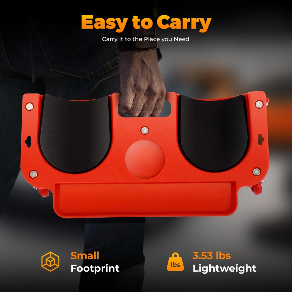 Rolling Knee Pad Wheels Soft Lining Rolling Wheeled Pads Platform Workers' Tool