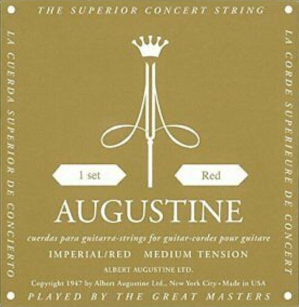 Augustine Guitar Strings Classical Imperial Red Medium Tension 527A