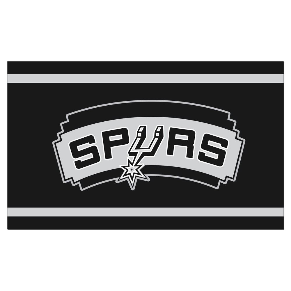 SAN ANTONIO SPURS FLAG 3X5 POLYESTER