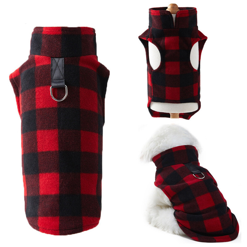 Small Pet Dog Warm Fleece Vest Clothes Coat Puppy Shirt Sweater Winter Apparel🔥