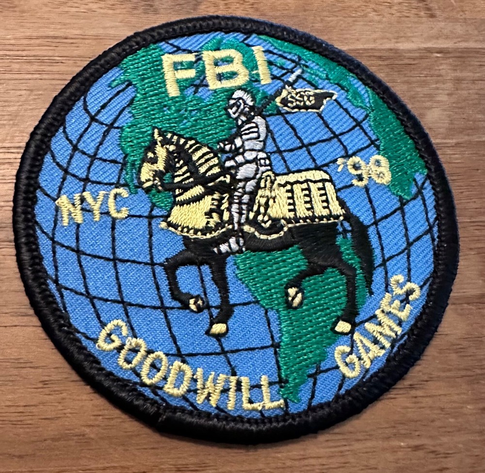 FBI 1998 Goodwill Games Patch