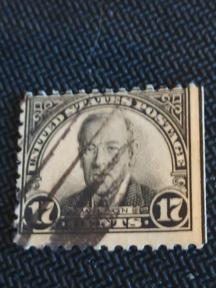 1931 Catalog # 697 Wilson Black Strange Cancelation