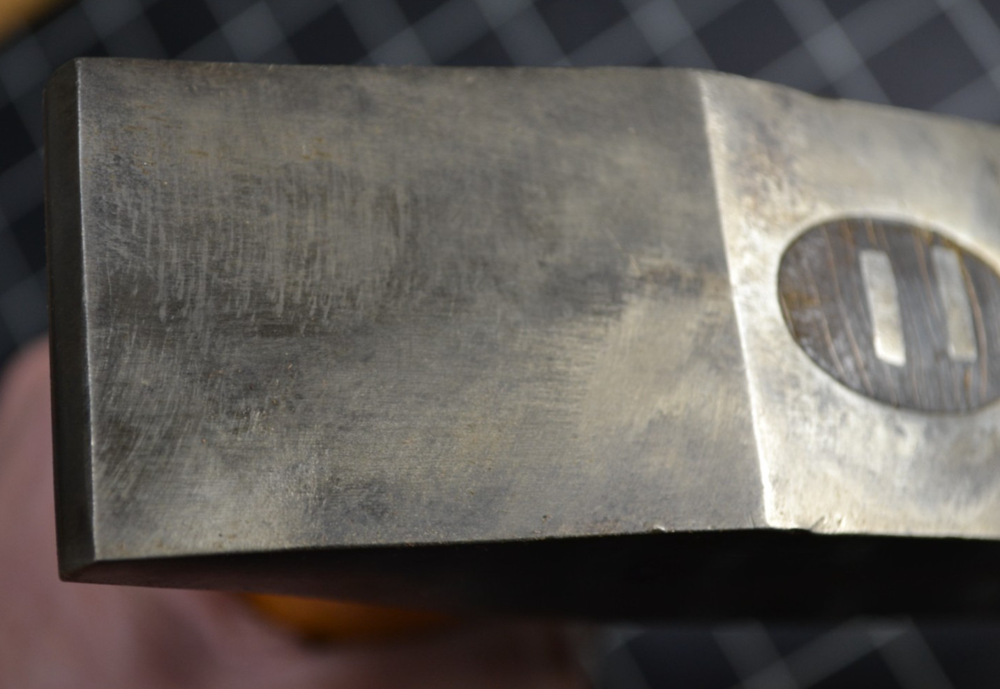 GERMAN - 2000g - BLACKSMITH - FORGING HAMMER - CROSS PEIN - ALL ORIGINAL