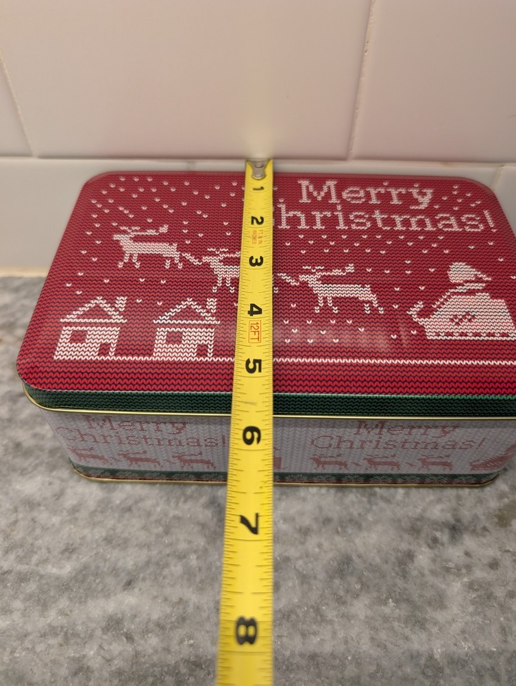 Merry Christmas Tin