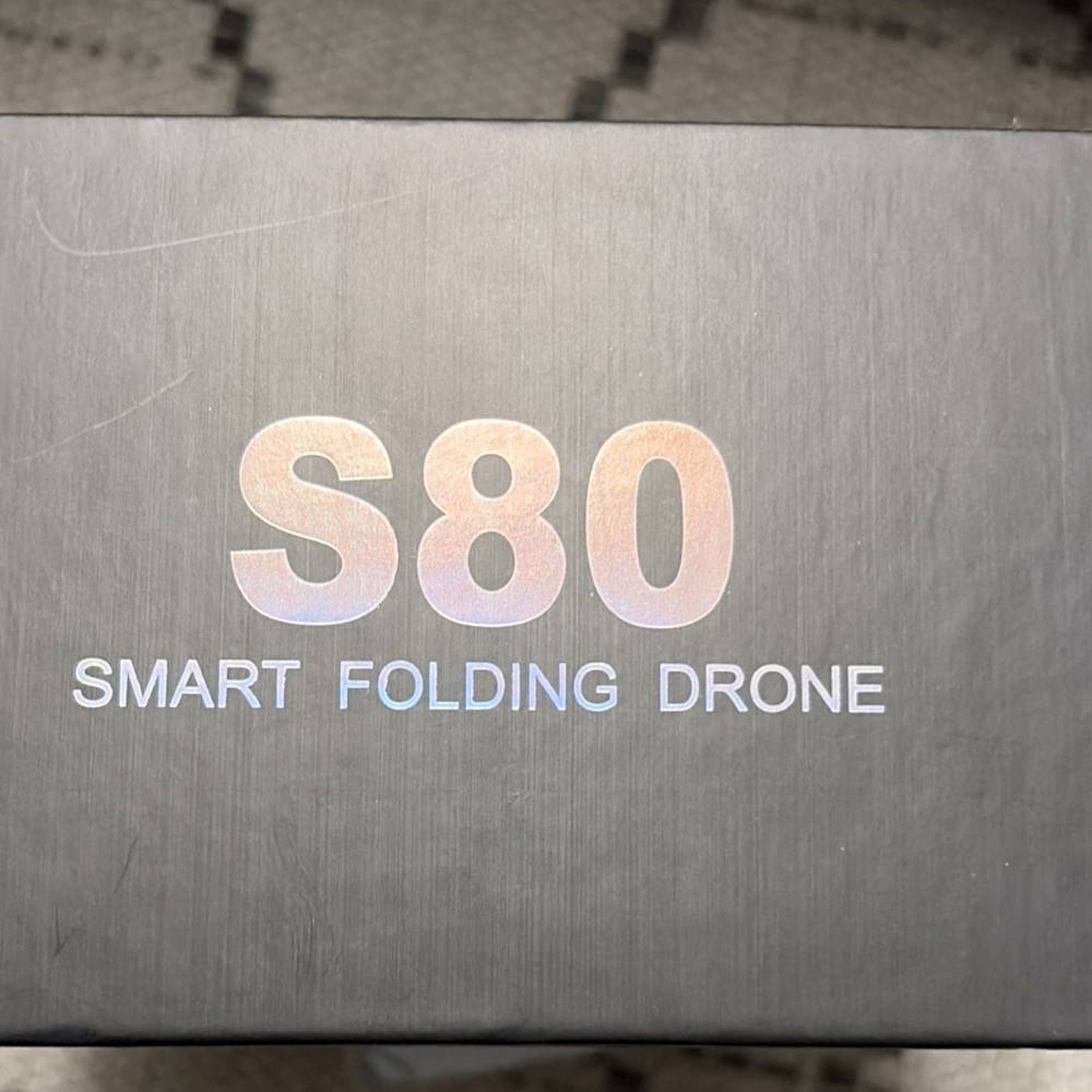 DMES S80 Smart Foldable Quadcopter Drone with Camera, Height Control, 14+ Years