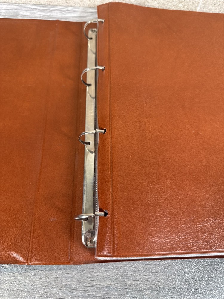 27 Pages ROYAL MAIL TAN BROWN POSTCARDS STAMP ALBUM