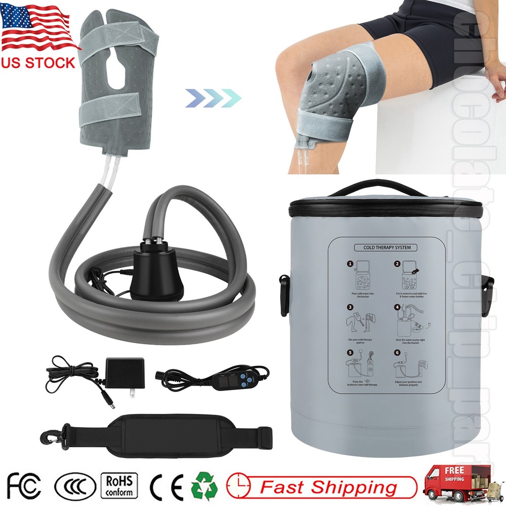 Cold Therapy Machine,Programmable Digital Timer, Portable Ice Machine for Knee