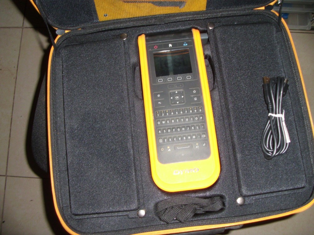 Dymo XTL 300 Label Maker with AC Adapter, Case