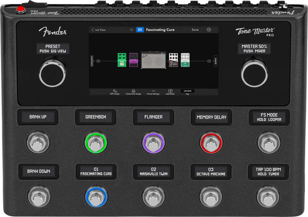 Fender Tone Master Pro Multi-Effects Guitar Workstation (Open Box)