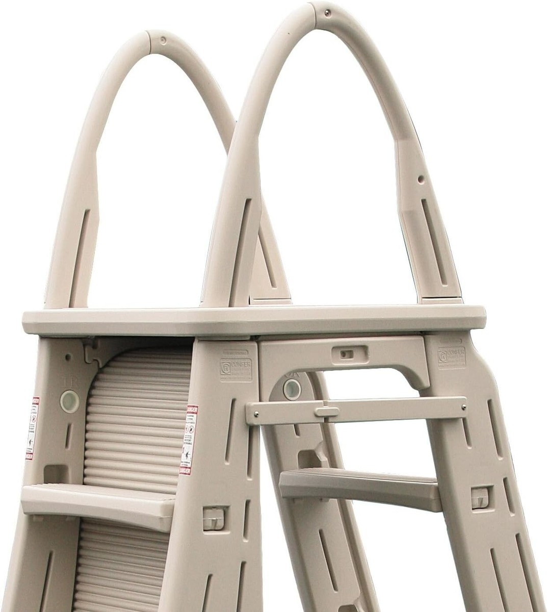 Confer Plastics 7200 Roll Guard A-Frame Above Ground Swimming Pool Ladder System